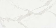 کاشی چینی سفید کاررارا سطح صیقلی مات سایز بزرگ / کاشی سرامیک براق 1800x900