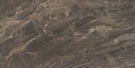 کاشی چینی سنگ مرمر صیقلی قهوه ای برای اتاق نشیمن 900*1800 میلی متر