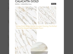 کفپوش پرسلان داخلی سفید با روکش براق: انتخابی عالی برای کف‌های شیک و بادوام