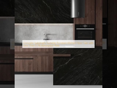 زیربناهای بتنی کاشی کف آشپزخانه پورسلین مناسب با میزان جذب کمتر از 0.1%