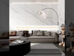 مقاومت بالا در برابر خراش و نگهداری آسان با کاشی های سرامیکی کف داخلی