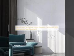 کاشی‌های پرسلان داخلی با مقاومت بالا در برابر خراش، مطابق با استاندارد ISO13006 برای بازسازی دیوار