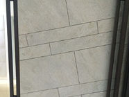 کاشی چینی لعابدار خاکستری روشن , کاشی سرامیک ماسه سنگی 300x600 / 300x300 میلی متر