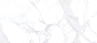 کاشی چینی مدرن طرح کف و دیوار Calacatta مرمر سفید ظاهر کاشی چینی سایز بزرگ 1600*3600mm