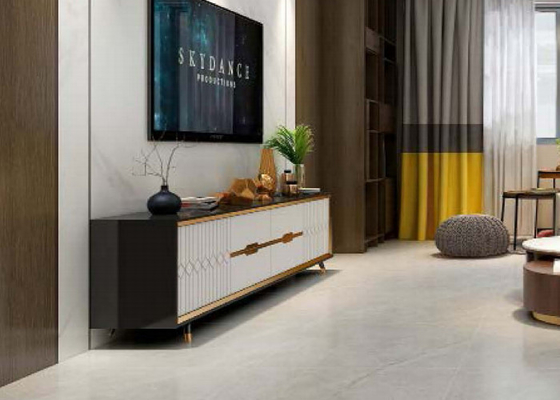 ظرافت 800*800mm خاکستری کاشی پورسلین داخلی برای کافه