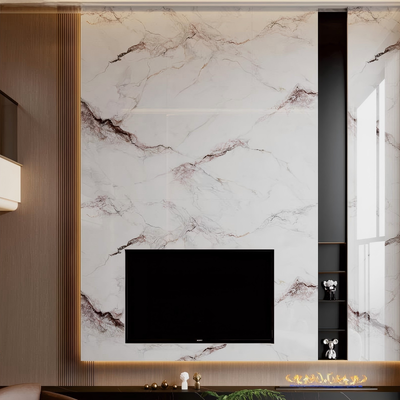 High Stainresistance Marble Look Porcelain Tile Combining High Variation and Custom Marble Patterns Perfect for Durable Flooring Solutions