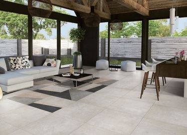 کاشی چینی مدرن نشیمن نشیمن روستیک 300x300 میلی متر سایز 600x600 میلی متر کاشی رنگ سفید