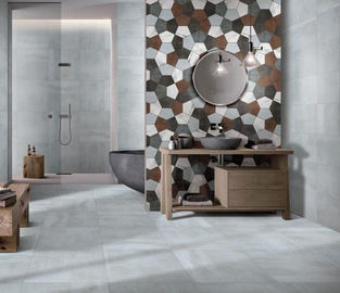 کاشی کف چینی زنگ زده 300x300 میلی متر رنگ یخی مات ضد سایش