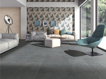 مصالح ساختمانی کاشی چینی نمای سیمانی نمای مات 600x600 رنگ مشکی