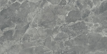 کاشی چینی داخلی مواد چینی 740x1500mm اندازه خاکستری رنگ کاشی کف چینی صیقلی
