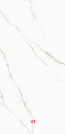 کاشی چینی کاررارا بزرگ سفید 1800x900 میلی‌متری مرمر ظاهری صیقلی