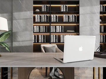 کاشی چینی مدرن با فرمت بزرگ کاشی چینی کف خاکستری اندازه بزرگ 800x2600mm طرح مرمر به نظر بزرگترین کاشی