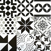 تزئینات آشپزخانه کاشی چینی مدرن 24x24 مرمر