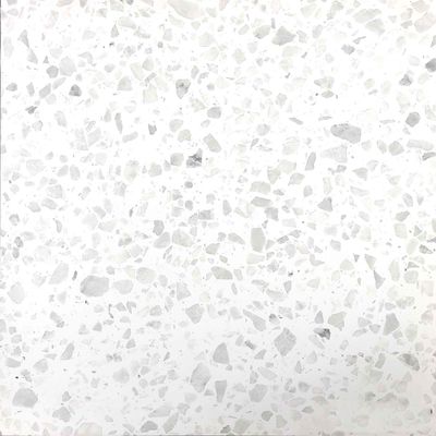 کف سنگ فرش اداری 80x80 سانتی متر کاشی سنگ ترازو سفید