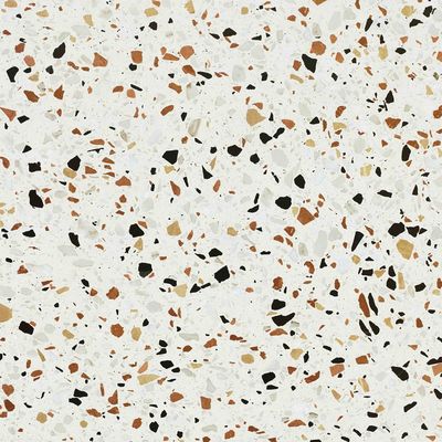کاشی چینی مات ضد لغزش کف حمام 600x600mm رنگ سفیدتر